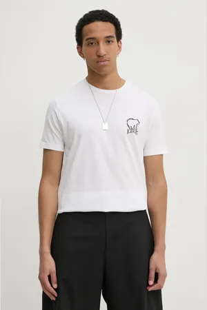 Iceberg T-shirt bawełniany męski kolor z nadrukiem F017 6306