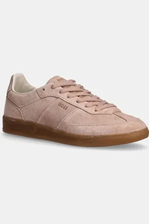 HUGO BOSS Sneakersy zamszowe Brenta kolor 50536645