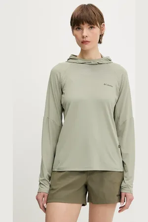 Columbia Bluza sportowa Skien Valley kolor z kapturem gładka 2123293