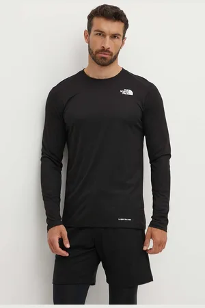 The North Face Longsleeve sportowy Shadow kolor gładki NF0A87TVJK31