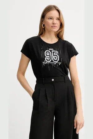 Liu Jo T-shirt damski kolor TA5268 JS005