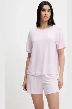 Benetton T-shirt piżamowy damska kolor 36MX3M07A