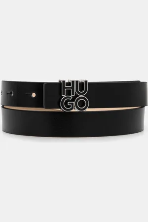HUGO BOSS Pasek skórzany damski kolor 50529613