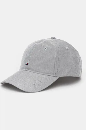 Tommy Hilfiger Czapka z daszkiem bawełniana kolor gładka AM0AM13160