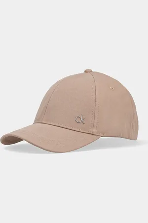 Calvin Klein Czapka z daszkiem bawełniana kolor z aplikacją K60K613102