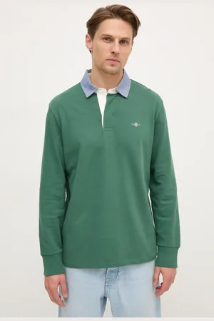 GANT Longsleeve bawełniany kolor gładki 2004082