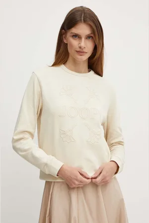 JOOP! Bluza damska kolor z aplikacją 30042816