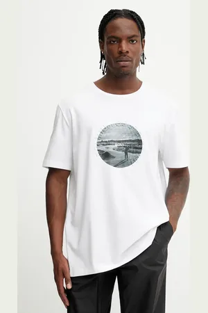 HUGO BOSS T-shirt męski kolor z nadrukiem 50537847