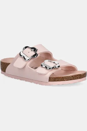 Birkenstock Klapki dziecięce Arizona Flower Buckle kolor 1029490