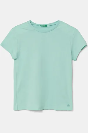 Benetton T-shirt bawełniany dziecięcy kolor 3I1XC109V
