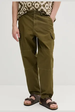 Barbour Spodnie bawełniane Relaxed Fit Cargo męskie kolor w fasonie cargo MTR0759