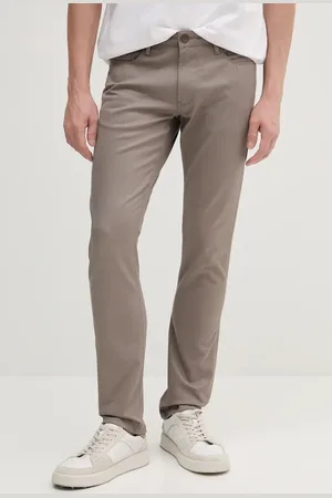 Emporio Armani Spodnie męskie kolor dopasowane EM000121 AF14122