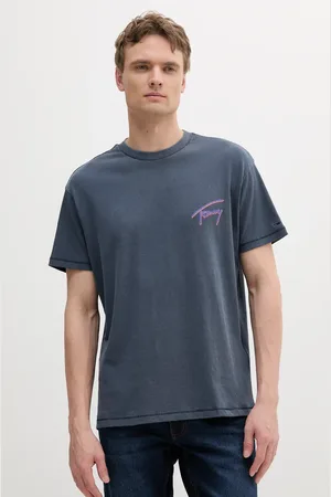 Tommy Hilfiger T-shirt bawełniany męski kolor z nadrukiem DM0DM20768