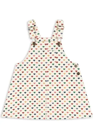 Konges Sløjd Sukienka FRANKIE OVERALL DRESS GOTS kolor maxi rozkloszowana KS103181