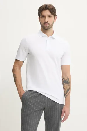 Karl Lagerfeld Polo męski kolor gładki 500221.745750