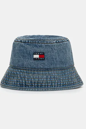 Tommy Hilfiger Kapelusz jeansowy kolor AM0AM13289
