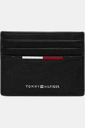 Tommy Hilfiger Etui na karty skórzane kolor AM0AM13512