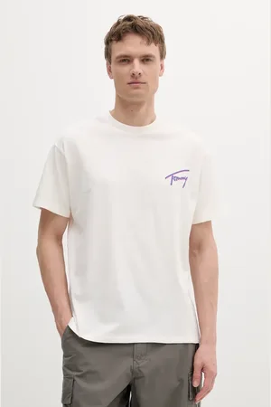 Tommy Hilfiger T-shirt bawełniany męski kolor z nadrukiem DM0DM20768