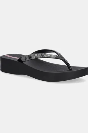 Ipanema Japonki MESH X PLAT damskie kolor na platformie 83612-BB801