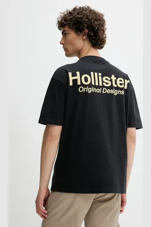 Hollister T-shirt bawełniany męski kolor z nadrukiem KI323-5007