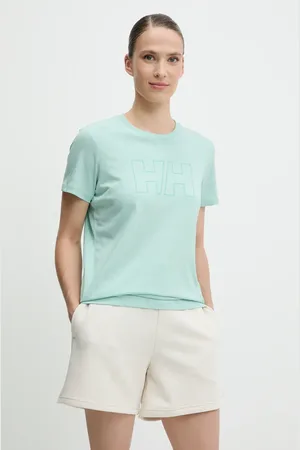 Helly Hansen T-shirt damski kolor zielony