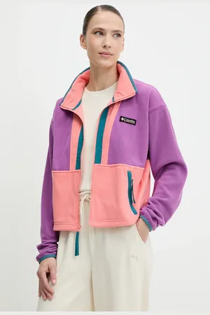 Columbia Bluza polarowa Backbowl II FZ Fleece kolor wzorzysta 2092163