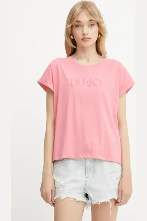 Liu Jo T-shirt damski kolor TA5181 JS003