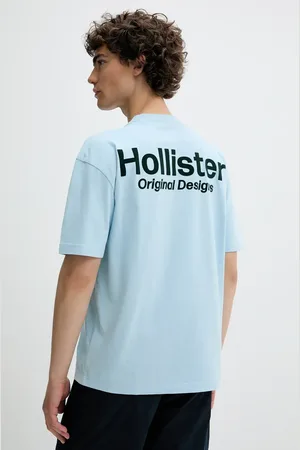 Hollister T-shirt bawełniany męski kolor z nadrukiem KI323-5007