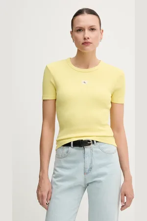 Calvin Klein T-shirt damski kolor J20J225244