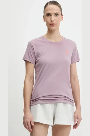 Helly Hansen T-shirt SKOG damski kolor fioletowy 63083