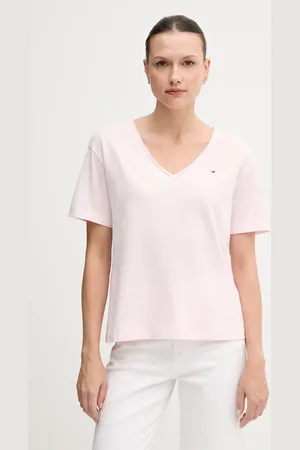 Tommy Hilfiger T-shirt bawełniany damski kolor WW0WW43901