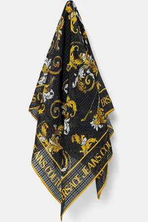 VERSACE Apaszka jedwabna damska kolor wzorzysta 78HA7H02 ZG353