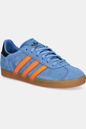 adidas Sneakersy zamszowe dziecięce GAZELLE kolor JP7124