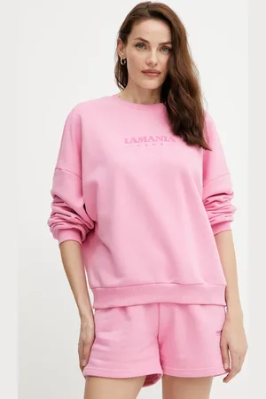 La Mania Bluza damska kolor z aplikacją LOVELY