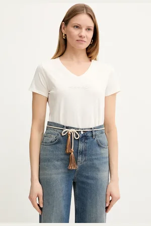 Liu Jo T-shirt bawełniany damski kolor TA5179 J6040