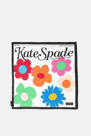 Kate Spade Apaszka jedwabna damska kolor wzorzysta 29KS1004603