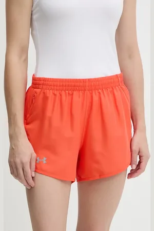 Under Armour Szorty do biegania Fly By kolor gładkie high waist