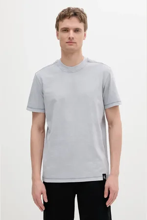 Calvin Klein T-shirt bawełniany męski kolor melanżowy J30J327267