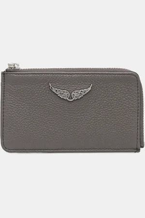 Zadig & Voltaire Portfel skórzany damski kolor LWSG00011