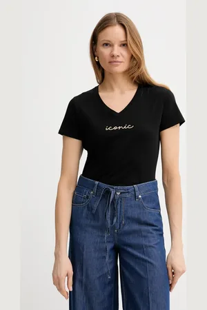 Liu Jo T-shirt bawełniany damski kolor TA5179 J6040