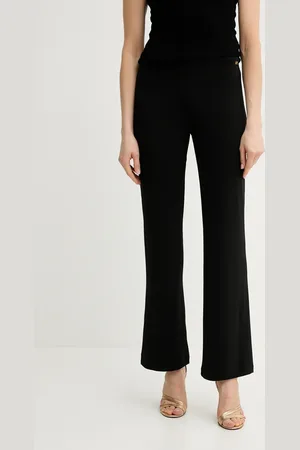 Guess Spodnie MATILDE damskie kolor proste high waist 5GGB15 6257A