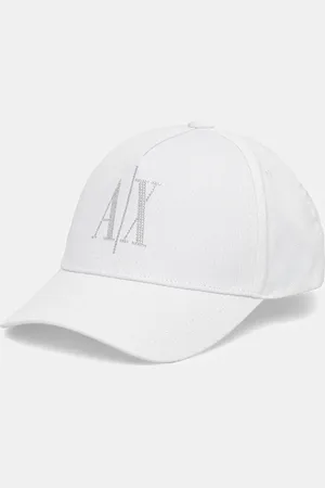 Armani Exchange Czapka z daszkiem bawełniana kolor z aplikacją XW000957 AF13846