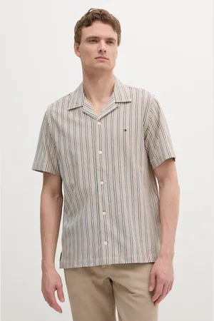Tommy Hilfiger Koszula bawełniana męska kolor regular z kołnierzykiem klasycznym MW0MW38567