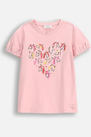 COCCODRILLO T-shirt kolor NOSTALGIC MEADOW GIRL KIDS