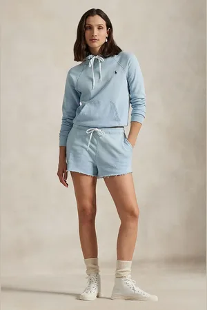 Ralph Lauren Szorty damskie kolor gładkie medium waist 211965103