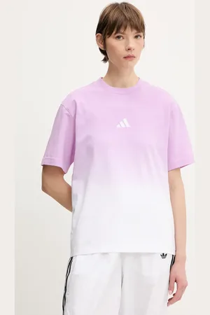 adidas T-shirt bawełniany ALL SZN Dip Dye damski kolor JJ4539