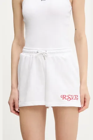 Fila Szorty Louches damskie kolor z aplikacją high waist FAW1032
