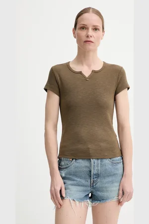 G-Star T-shirt bawełniany damski kolor D26075-D958