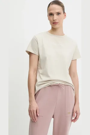 Didriksons T-shirt bawełniany INGARÖ damski kolor 505542