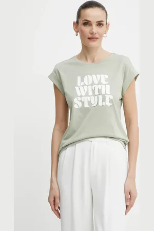 Morgan T-shirt DSTYLE damski kolor DSTYLE